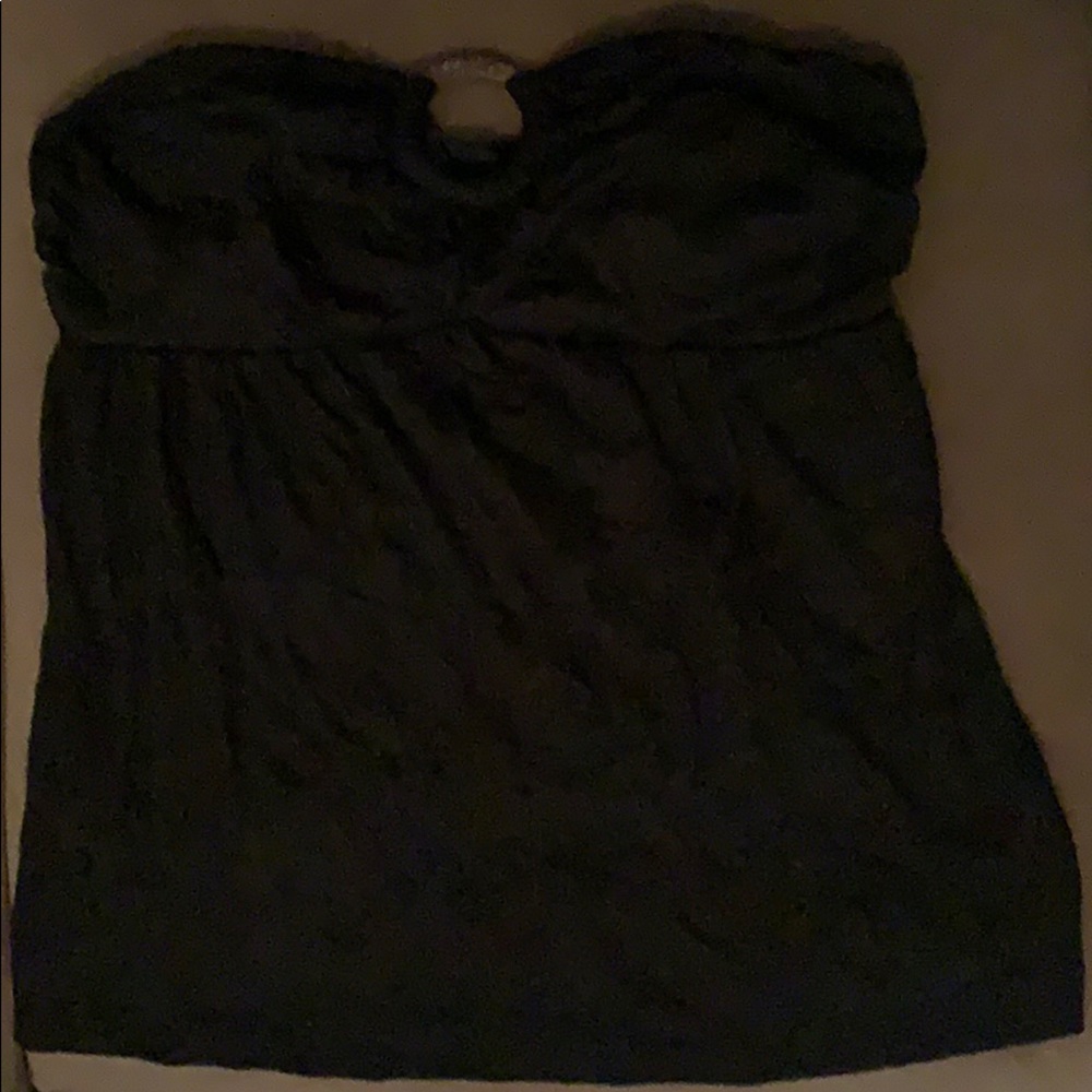 Black tube top